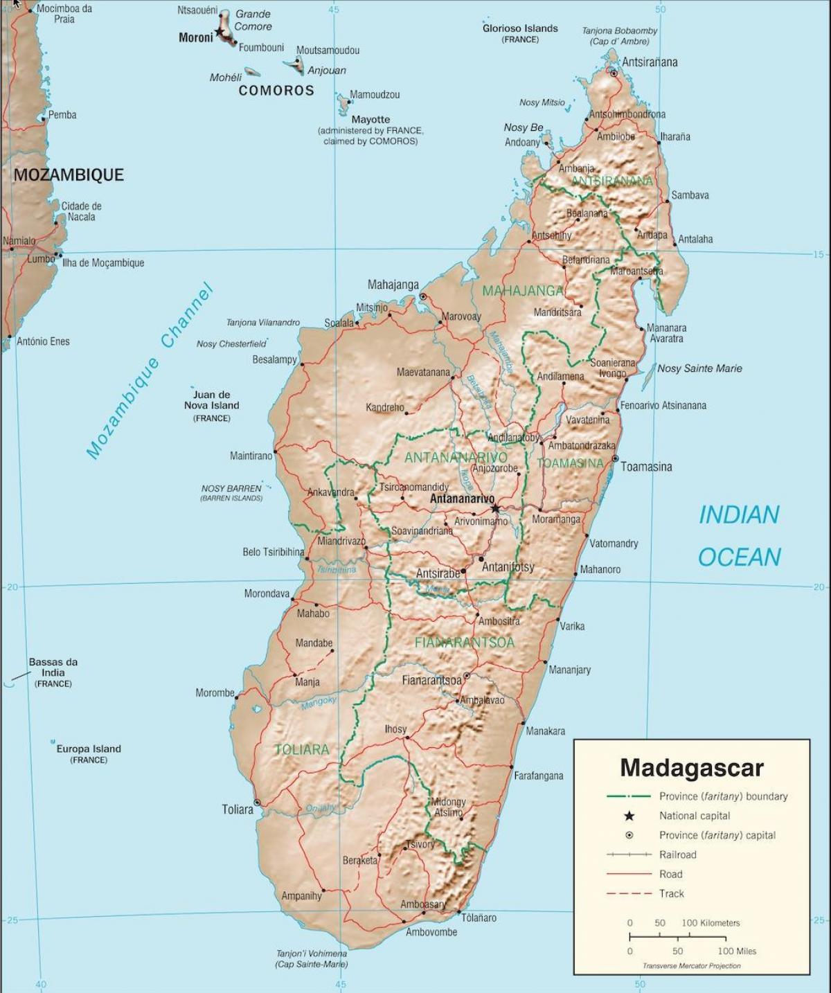 Madagaskar-Land anzeigen